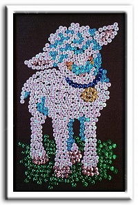 Мозаика из пайеток Овечка (Волшебная мастерская, М018вм)